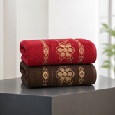 Jacquard Bath Towels (27x54 inches)