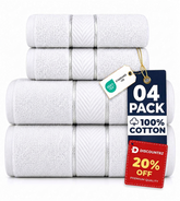 Export Quality - White Towel Set