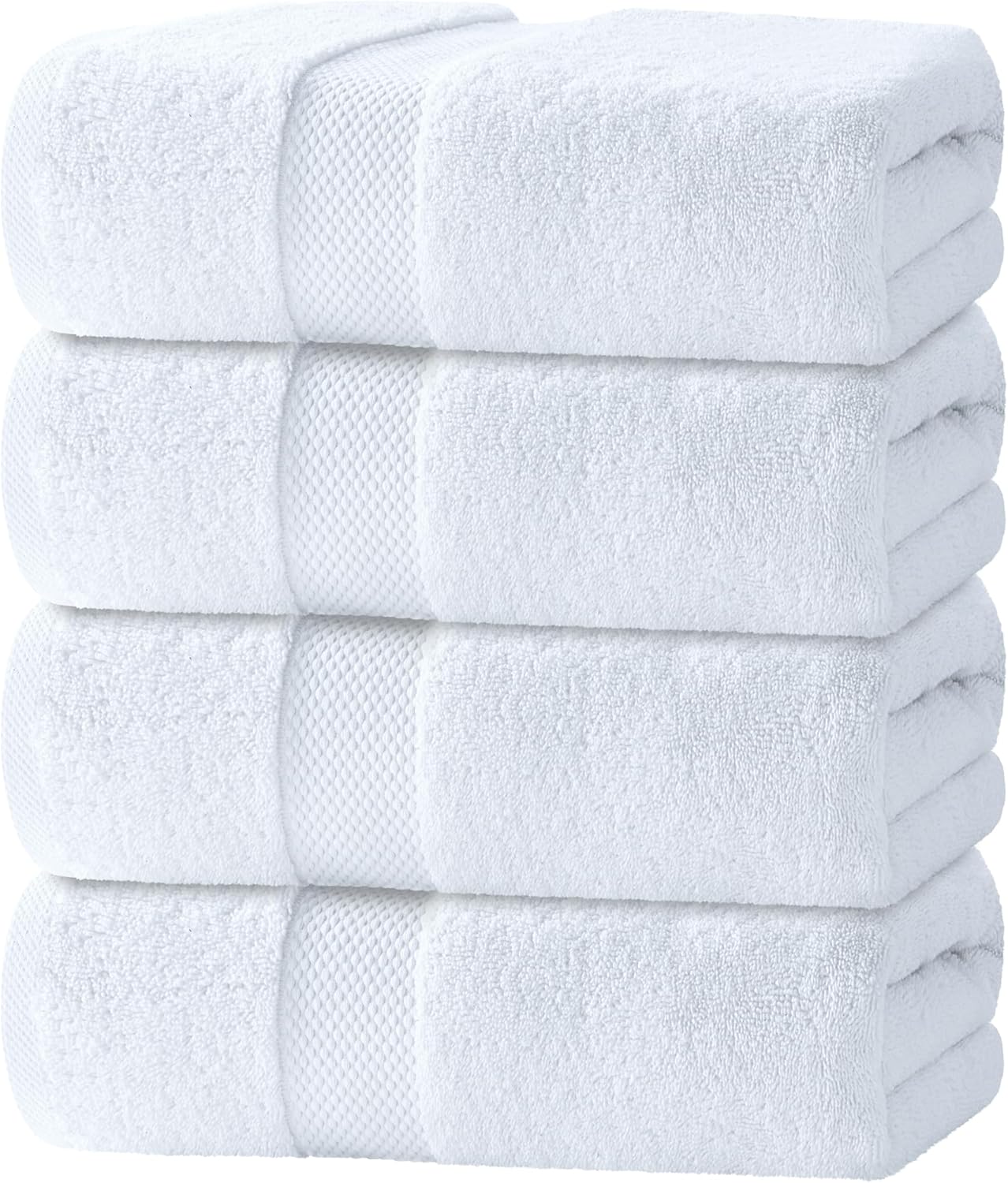 White Bath Towel