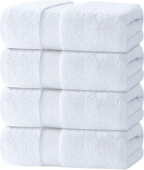 White Bath Towel