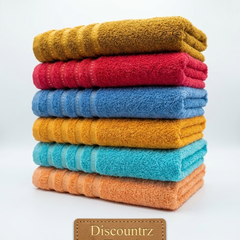 Strip Border Towels (27x54 Inches)