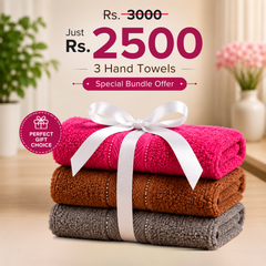 Quick Dry Hand Towels | 100% Cotton | 20×40 Inch