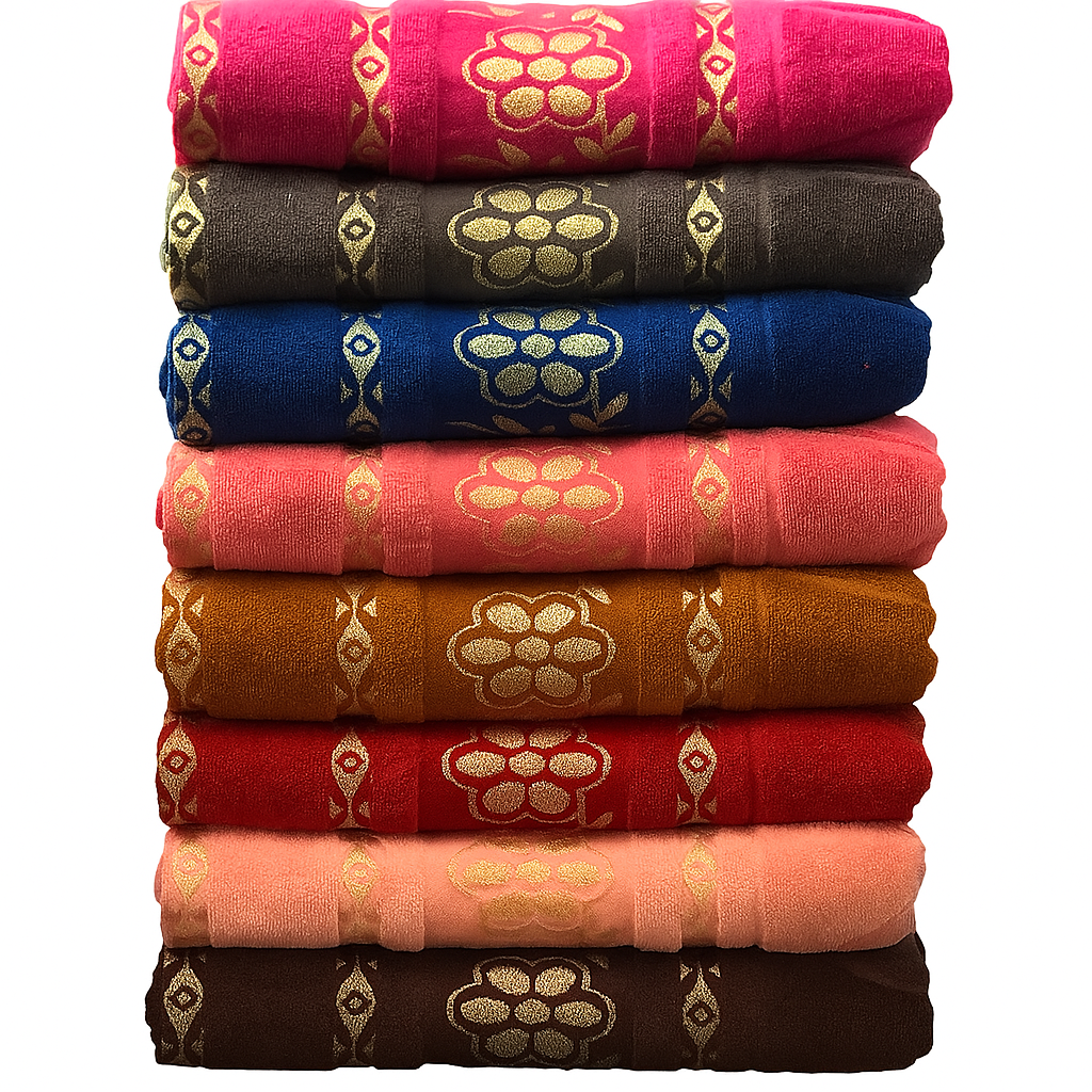 Jacquard Bath Towels (27x54 inches)