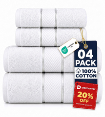 Export Quality - White Towel Set